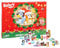 Blueys Adventskalender, entdecke hinter den 24 Türchen die 4 Mini-Figuren Bluey, Bingo, Muffin und Socks, 12 Zubehörteile, 3 Aufsteller aus Papier und 5 Sticker