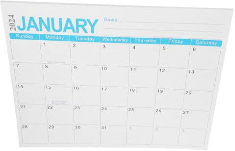 VILLCASE Magnetischer Kalender Mit Notizfunktion Stabiles Papiermaterial Monatsplaner Für Büro Zuhause Und Schule Abwischbarer Familienplaner Praktischer Raumkalender Bis Juni