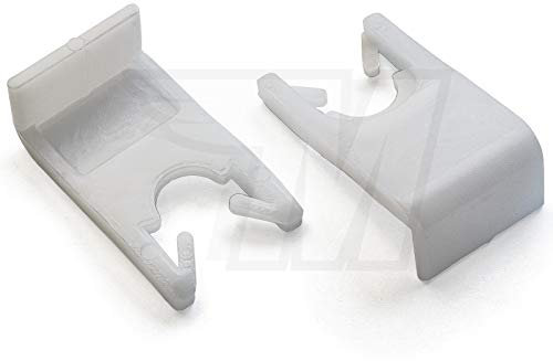 7700757267 Lot de 2 clips pour lève-vitre et serrure de porte Laguna Clio