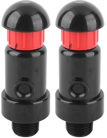 ZYLARUM 2PCS Automatisches Entlüftungsventil G3 / 4 | Bewässerung Entlüftungsablösungsventil | Kein manuelles Handling erforderlich | Wirksame Versiegelung für Gartenbau/Gewächshäuser