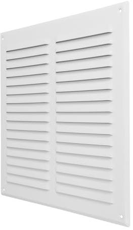 Repa Market Griglia di ventilazione da parete, 295 x 295 mm, con rete a rete, per interni ed esterni, griglia di ventilazione, in metallo, per pareti, HVAC, asciugatrice