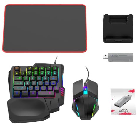 Game Mice And Keyboard Combo Ergonomic Wireless Rechargeable Rgb Backlit | Rgb Keyboard And Mice for Office Work, Streaming, Fast Typing, Programming, Esports Play