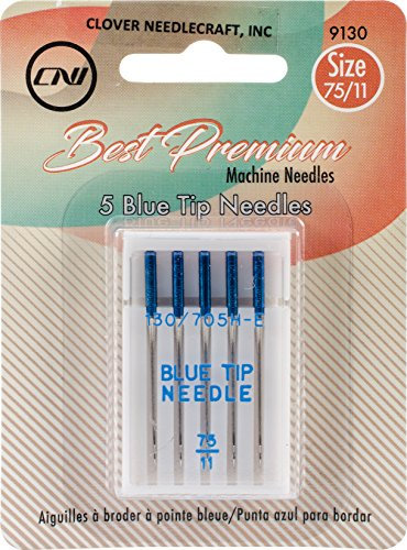 Clover 9130 besten Premium-Maschine Nadeln blau Spitze Stickerei