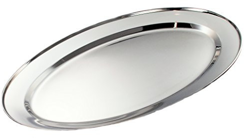 Buckingham Fuente Ovalada, Bandeja para Servir, Oval Bandeja Placa, Carne Plato, Plato de Servir 55 cm