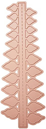 Florartistry Folding Die-Poinsettia (Large), Metal, Brown, 25.8 x 11.2 x 0.5 cm