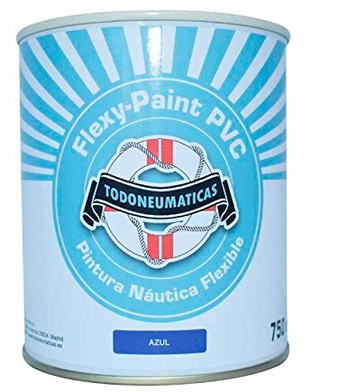 Todoneumaticas Pintura Náutica Flexible para PVC Flexy-Paint 750ml (Azul)