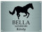 Maggie-mais Stable Door Sign, Horse/Pony Name Plate Plaque A5 20 X 15 CM