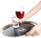 14 Round Serving Bar Tray Stainless Steel Pub Club Restaurant Non-Slip