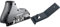 Wolfcraft 4009000 Rabot Plaquiste à Chanfreiner 3 Lames noir & 4045000 1 Lève-plaque L215 x L75 x H65 mm avec Crochets de Traction Noir