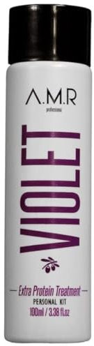 Alisado profesional – A.M.R VIOLET – EXTRA PROTEIN TREATADO – Sin FORMOL (100 ml)