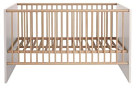 trendteam smart living - Babybett Kinderbett - Babyzimmer - Mats - Aufbaumaß (BxHxT) 144 x 83 x 78 cm - Farbe Weiß - 197662001