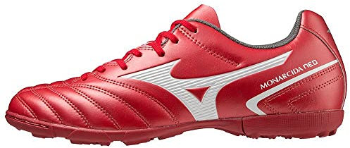 Mizuno Monarcida Neo II Select AS, Zapatilla de fútbol Unisex Adulto, High Risk Red/White, 44 EU