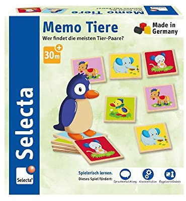 Selecta Memo Tiere (Kinderspiel)