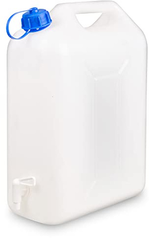 URBNLIVING 10 Litre Plastic Food Grade Safe Water Container Carrier With Pouring Tap for Camping, Caravan (1)