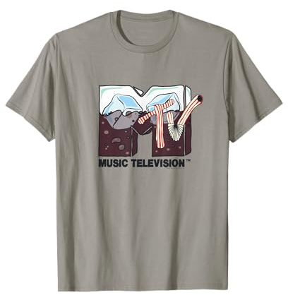 MTV Logo Cola und Eiswürfel T-Shirt