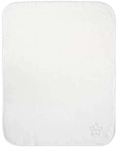 Lorelli Babydecke Polar Größe 75 x 100 cm, Kuscheldecke, Polyester, ab Geburt weiß