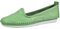 Andrea Conti Damen Mokassin Leder Slipper Ballerina Eyecatcher bequem 0027449, Größe:42 EU, Farbe:Mehrfarbig