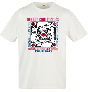 Mister Tee Herren Red Hot Chilli Peppers Oversize Tee