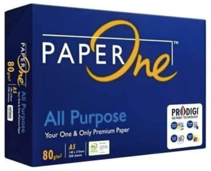 LEIVESTE -10 Risme Papier A5 80g für medizinische Rezepte, 5.000 Blatt A5 Extrabian, Laser- und Ink-Jet-Drucker