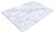 Pagnanno. Chopping Board-Catering Cutting Set-Kitchen Board-Glass Worktop Savers-Sink Chopping Board-Large-Worktop Protectors Heat Resistant-Marble Effect Grey (Design 1, 50 x 40 cm (Pack of 1))