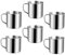 Alipis 6Pcs Tasse À Boire en Acier Inoxydable Enfant Tasse en Acier Inoxydable