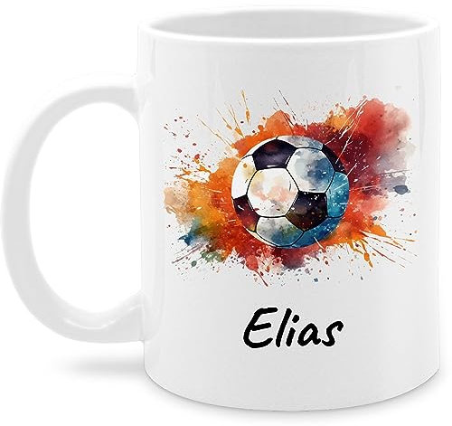 Tasse Tassen 325ml - Fußball Geschenk Fußballer I Geschenkidee Fußballfan I Fußballerin Geschenk - 325 ml - Weiß - fussballgeschenkideen geschenke für fussballfans fussball ball