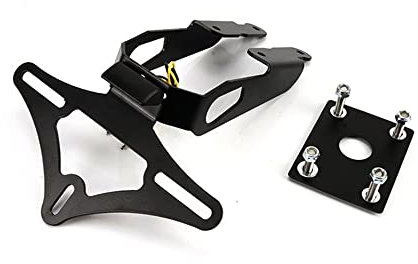 VCLUST Motorrad Lizenz Kennzeichen Halter Für Kawasaki Für Ninja 650 Für Z650 2017-2022 Motorrad Hinteres Kennzeichen Reitstockhalterung Montagerahmen Kennzeichenhalter (Color : for Ninja 650)
