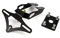 VCLUST Motorrad Lizenz Kennzeichen Halter Für Kawasaki Für Ninja 650 Für Z650 2017-2022 Motorrad Hinteres Kennzeichen Reitstockhalterung Montagerahmen Kennzeichenhalter (Color : for Ninja 650)