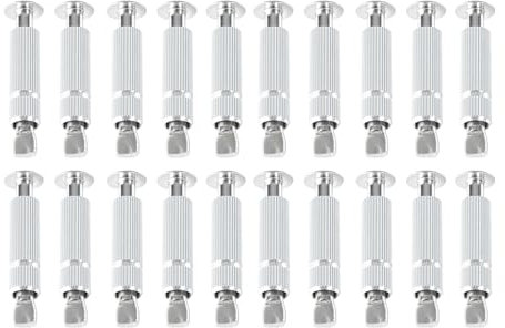Piton Douille Rétractable | pour Fixation bâche Couverture de Piscine sur Plage béton ou dallage | Alu/INOX | Lot de 20 pièces - POOLCO