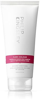 Philip Kingsley | Reiner farbbelebender Conditioner | Deep Conditiioner für coloriertes und blondiertes Haar | Spendet Feuchtigkeit, nährt und schützt das Haar | 200ml