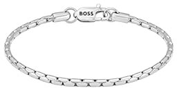 BOSS Jewelry Gliederhalskette oder Armband für Herren Kollektion EVAN aus Edelstahl, Bracelet