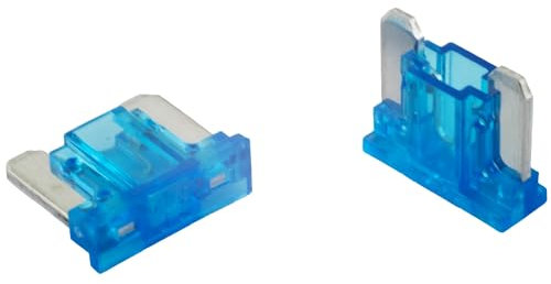 5 Stk. SeKi Mini LP Low Profile Flachstecksicherung 15A blau; Auto Sicherung 58V/DC Flachsicherung Boot Anhänger LKW Wohnwagen