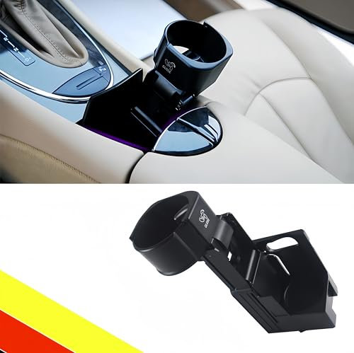 POETRYXIAO Mittelkonsole Getränkehalter für W211 S211 Mercedes E Klasse und C219 Mercedes CLS Klasse,Mittelkonsole Becherhalter für Mercedes E/CLS Klasse A2116800014