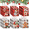 GeschenktüTen Weihnachten,24 Stück Weihnachts Kraft Geschenktaschen,Papiertüten Weihnachten Geschenktüten mit Henkel,WeihnachtstüTen Papier,Weihnachten Papiertaschen,Weihnachtstasche,Papiertüten