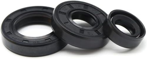 AIXILAN Metallscheiben, Gummiöldichtung, NBR-Rahmenöldichtung 5 Stück Innendurchmesser 23 mm, Außendurchmesser 24 mm, Dicke 4–15 mm, Dichtringe aus Nitril-Butadien-Kautschuk(24x44x7mm)