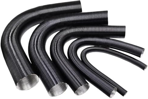 Luftkanal Heizungsschlauch Abgasrohrleitungen Heizungsschlauch Flexibel Aluminiumrohr für Auto Van Dieselheizung Air Diesel Heater (60mm)