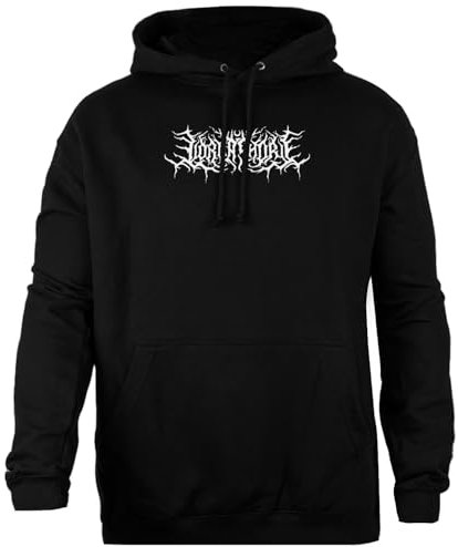 OLDRYTEE Lorna Shore Logo Schwarzer Sweatshirt-Kapuzenpullover, Unisex, Einfache Passform
