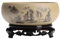 Keramik Pflanzer rund Lotus Bowl Pflanzer Dekorative Sukkulente Pflanzer Chinesische Style Schüssel Pflanzer mit Basismalerei Flacher Pflanzer für Home Balkon Desktop Lotus Blumenschale