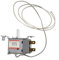 WPF22 Termostato para congelador, amplia aplicación, rango de temperatura ajustable (-3 °C a -20 °C), 220 V-250 V, sonda de 90 cm, controlador de temperatura de repuesto