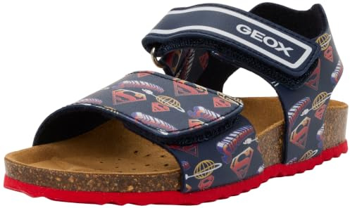 GEOX JUNIOR BOY J GHITA BOY C SANDALS NAVY/RED 38_EU