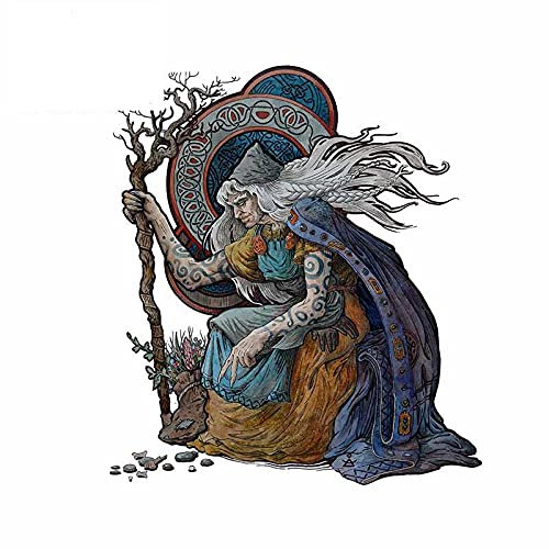 13 cm x 11,5 cm für Dmitrij Ilyutkin Polnische Mythologie RV Autoaufkleber Kühlschrank Kofferraum Aufkleber