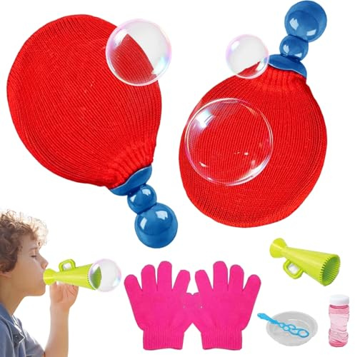 WENAUANG Blasen-Rebound-Spielzeug, Hüpfblasen-Spielzeug-Set, Interaktives Touch Blasenspielzeug für Erwachsener, Verbessert die Koordination, für Feste Draußen Park Rasen Garten Aktivitäten