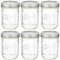 6 Stück Ball Mason Signature Sturzgläser 473 ml Weithals mit Rezept Einsatz