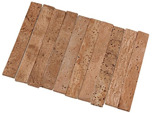 10 Stk. 81 x 11 x 2 mm Weicher Hals Kork für B-Klarinette