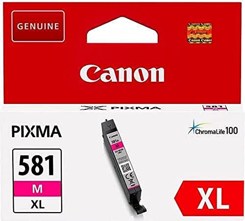 Canon Originaltinte CLI-581XL M, Größe XL, Magenta, Plastikverpackung (alte Version)