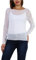 Miss Rouge: T-Shirt, Netzstoff, Oberteil, transparent, Einheitsgröße 36-40 Gr. One size, weiß