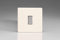Varilight Primed Ready to Paint Flat Plate Screwless 1 Gang 2-Way 10 Amp Light Switch