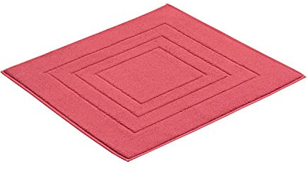 Vossen Badeteppich Feeling Maroon 60 x 60 cm