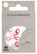 Tulip AC-005E Stitch Markers, Kunststoff, Red, S