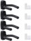 MengH-SHOP Gitarren Haken Wand Halterung Gitarrenständer Universell Gitarrenhalter Wandhalter mit Schrauben für Akustikgitarre, Klassische Gitarre, E-Gitarre, Bass, Ukulele (4 Stück)
